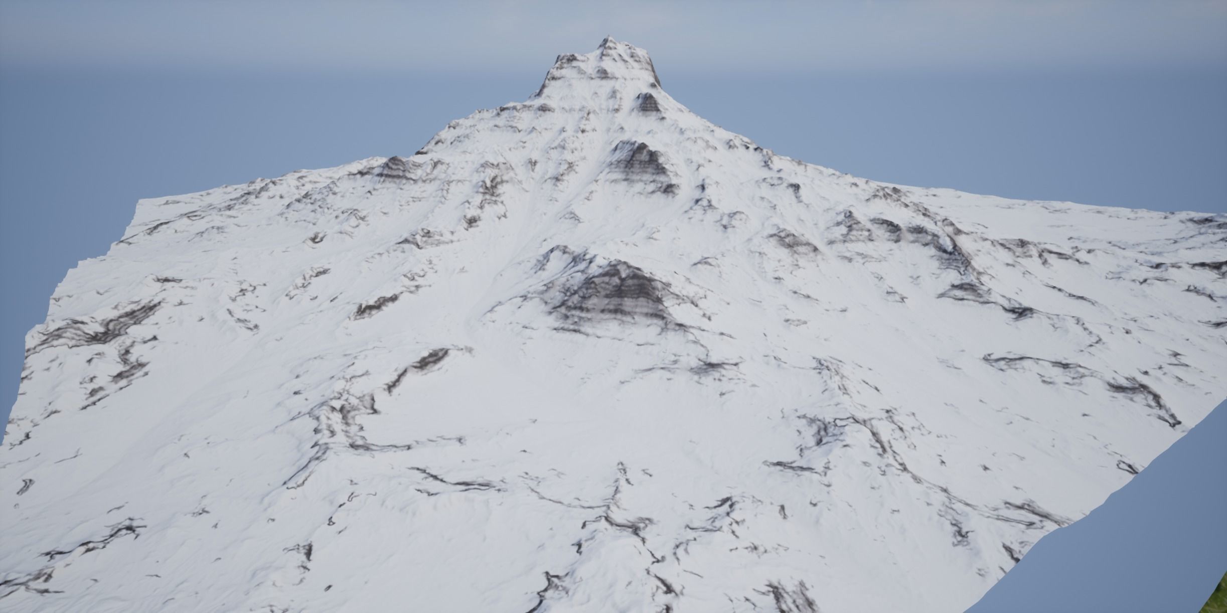 VR-AR-MR and High Quality Mountain 1 Low-poly 3D model_15