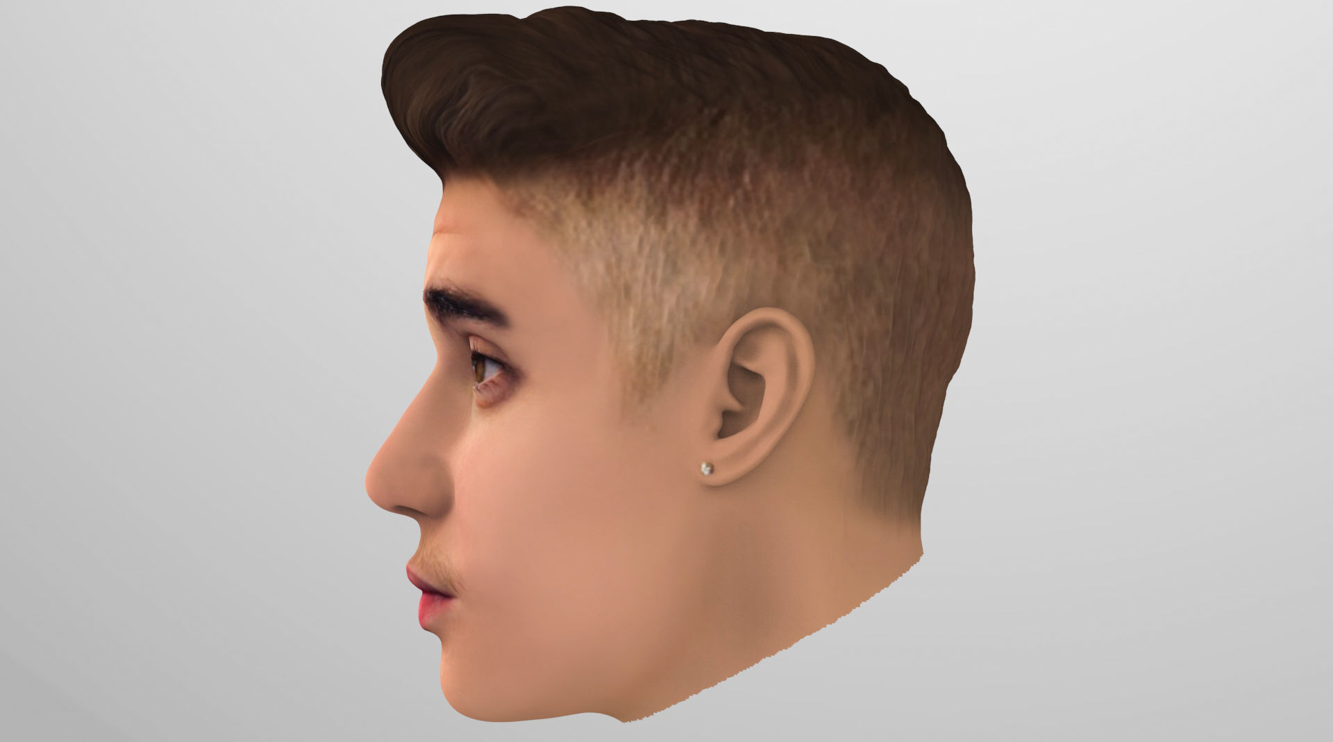 Justin Bieber 3D model_4