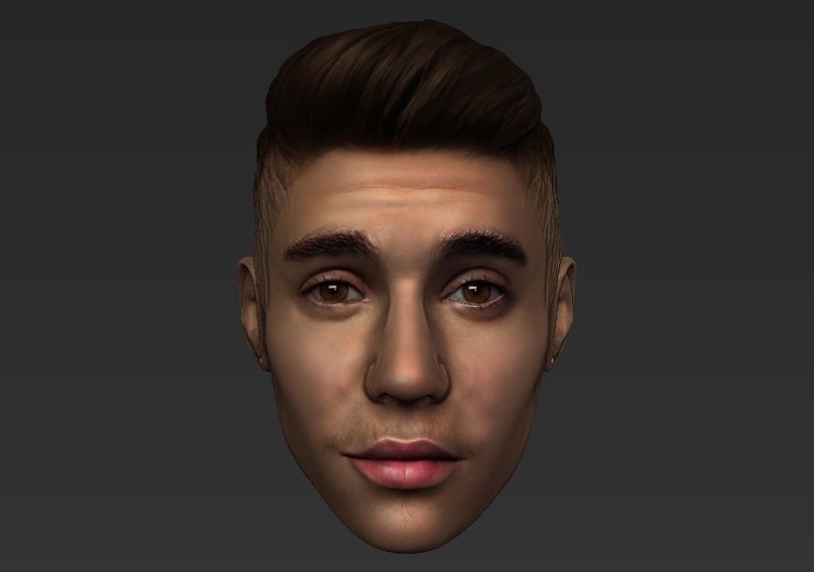 Justin Bieber 3D model_2