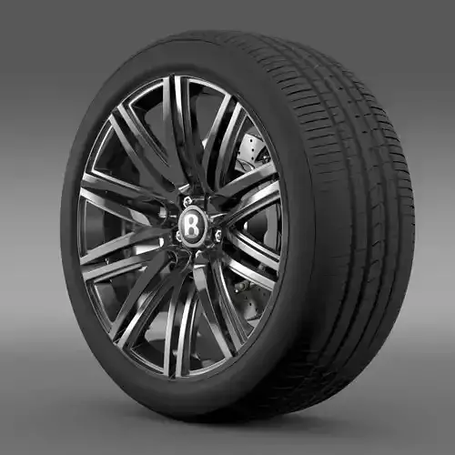 Bentley Continental GT Speed 2014 wheel 