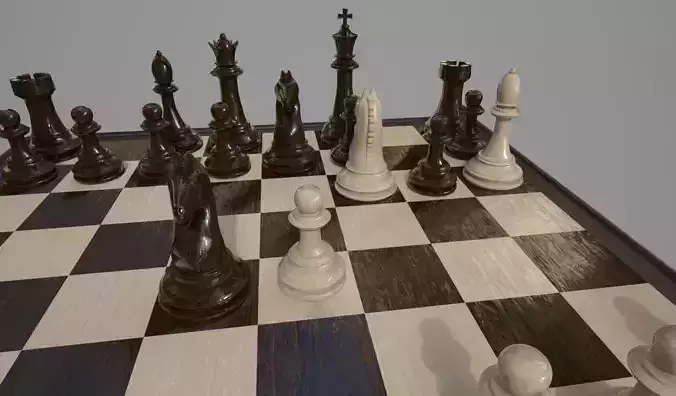 Wood Chess Set