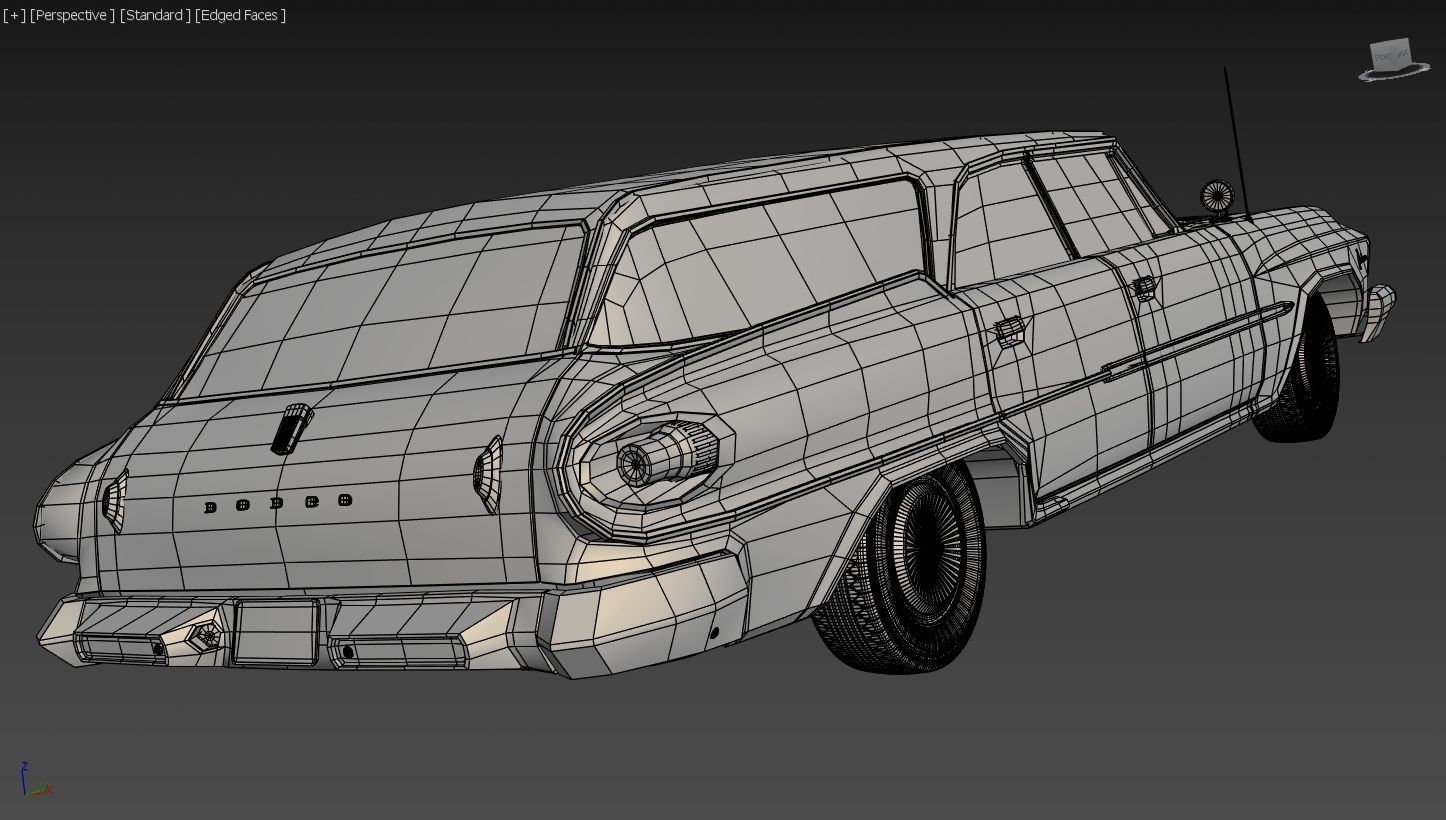 Dodge Polara Wagon 1961 3D model_12