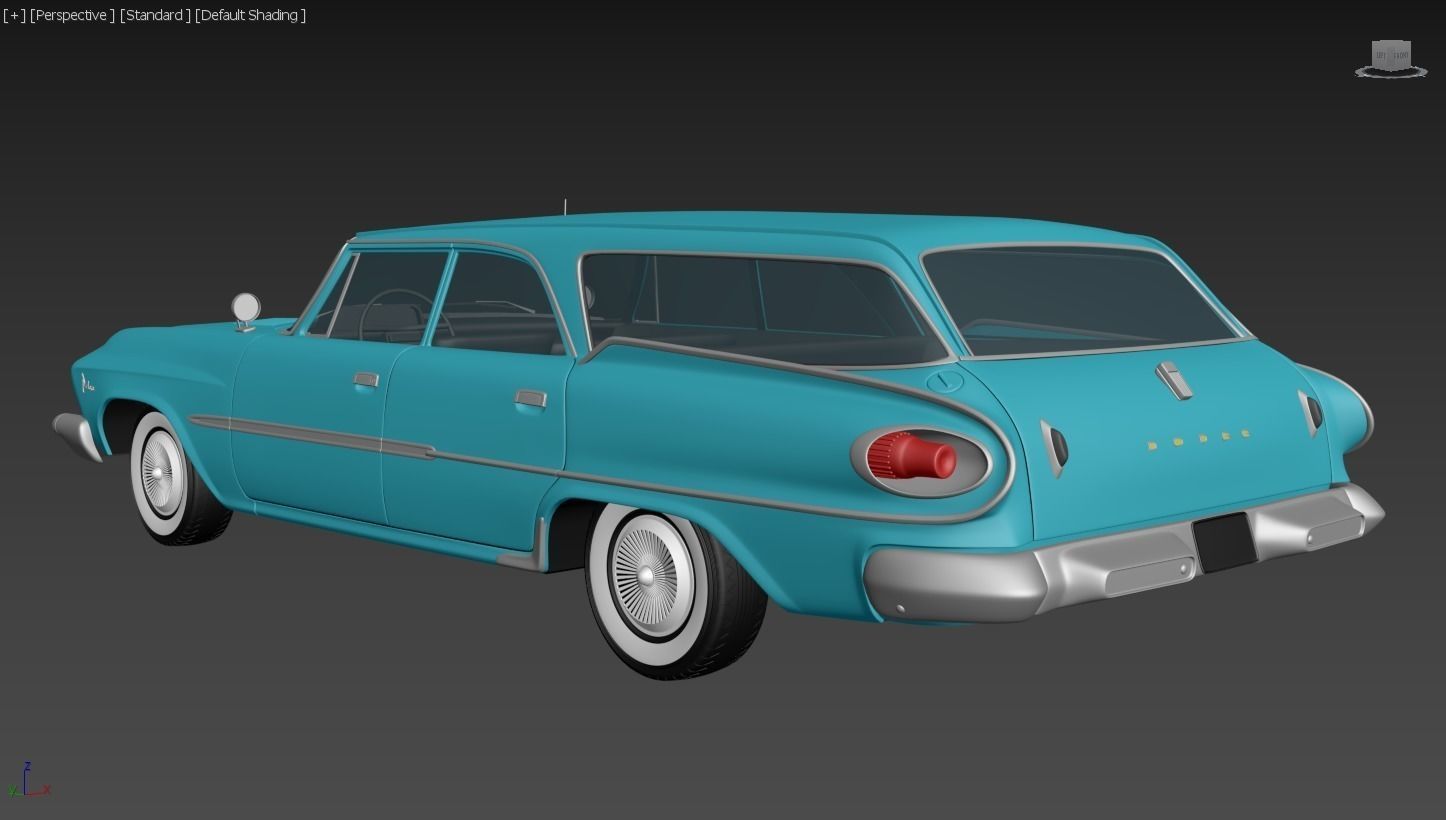 Dodge Polara Wagon 1961 3D model_10