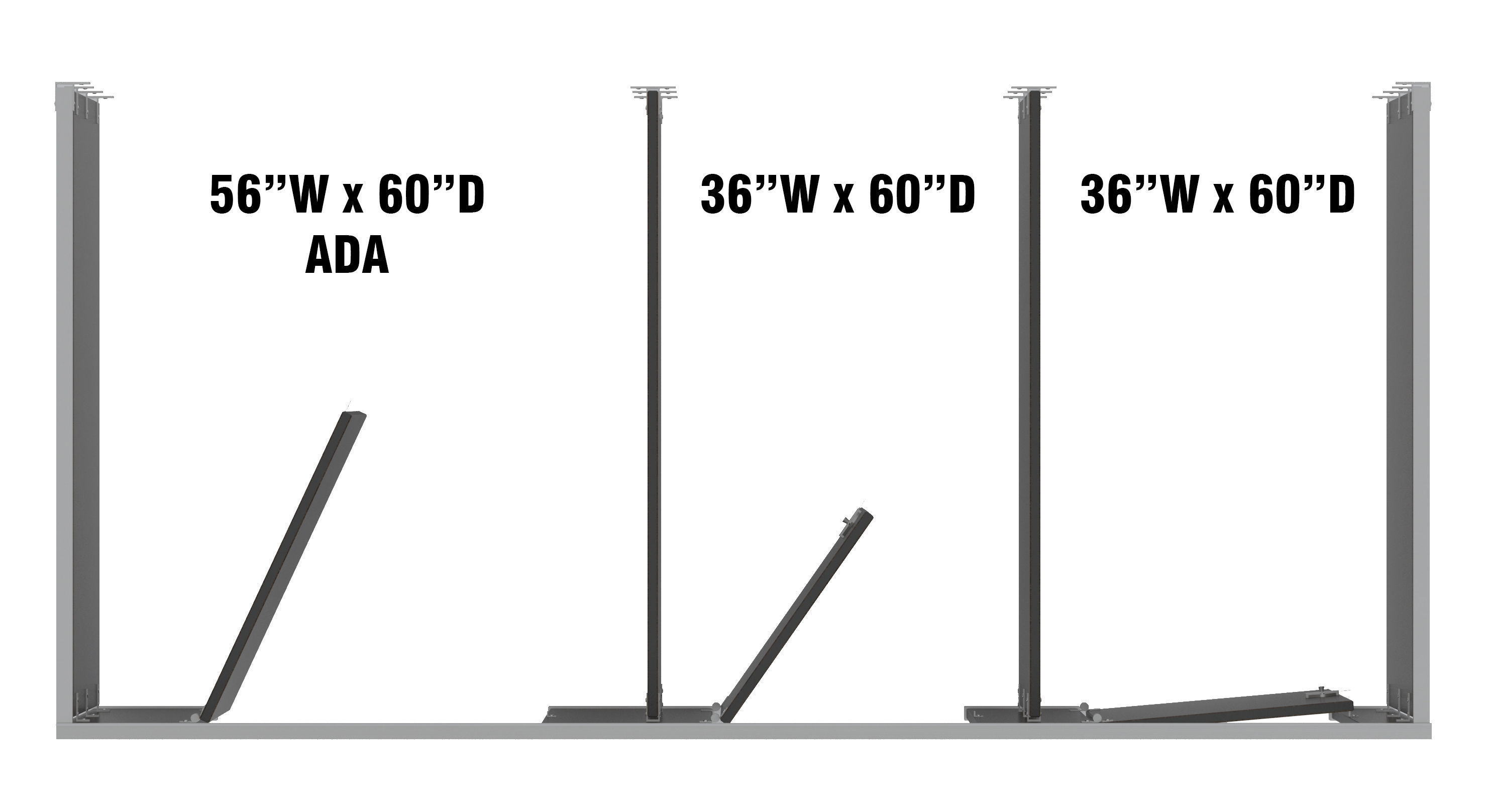 Toilet Stall-001 Wood 3D model_5