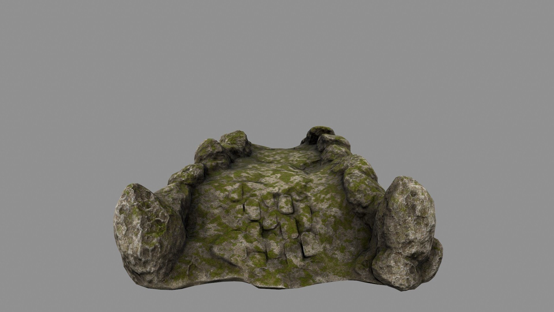 old bridge 01 Low-poly 3D model_4