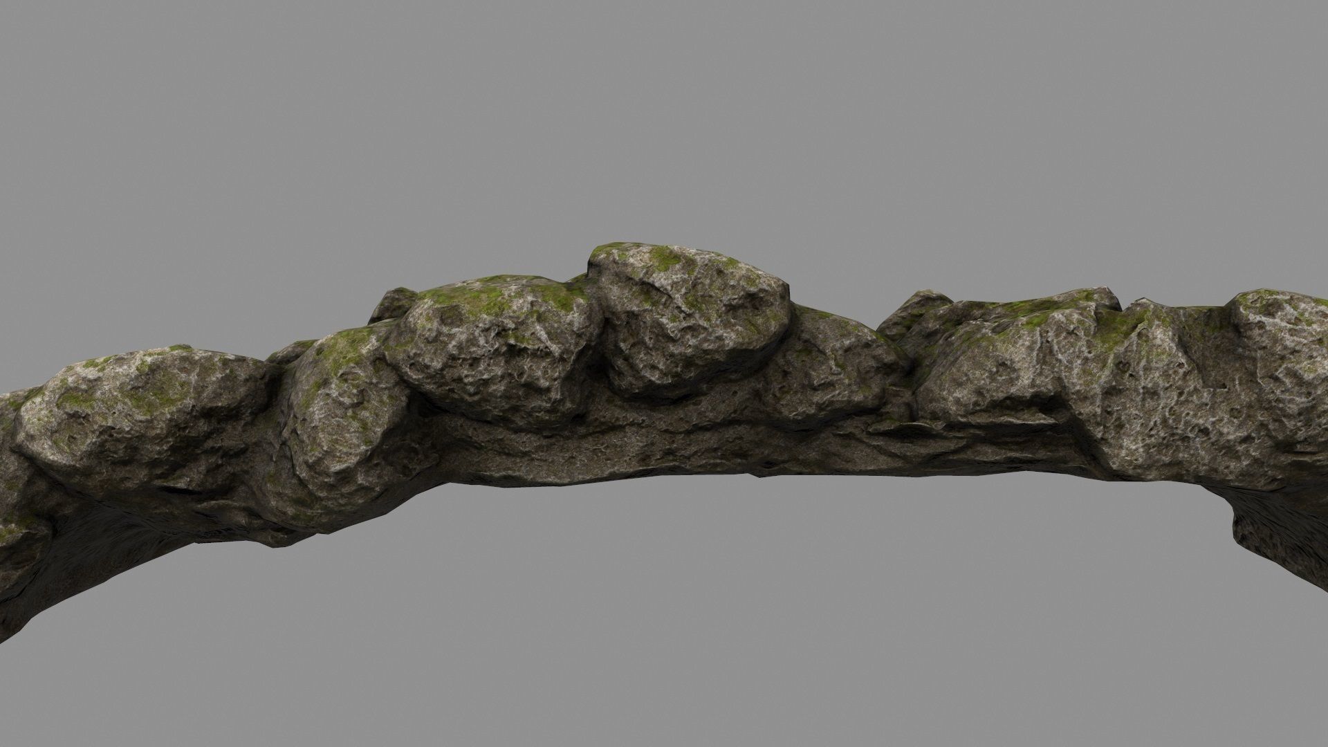 old bridge 01 Low-poly 3D model_6