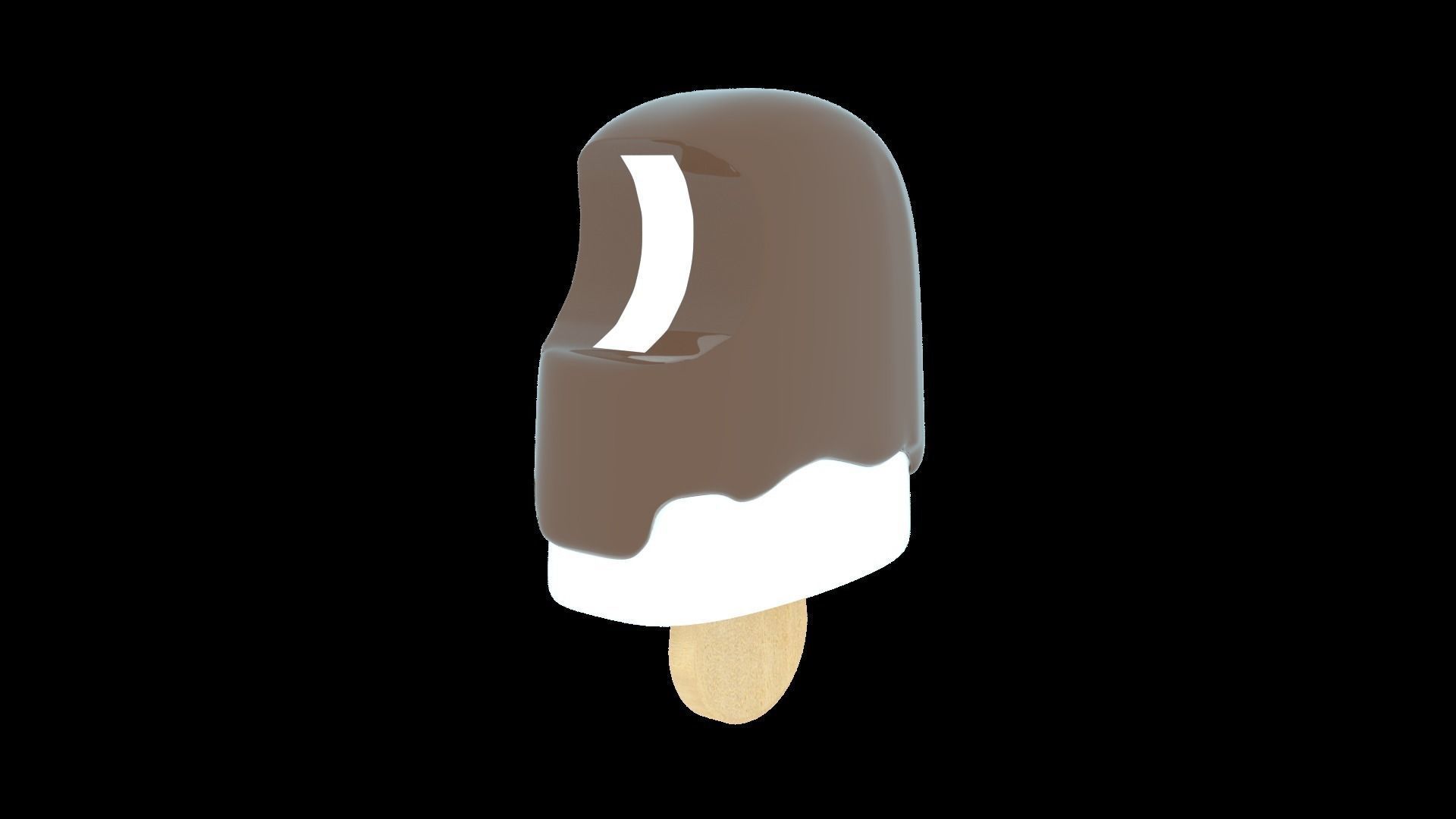 Ice Cream Bites 3D model_0