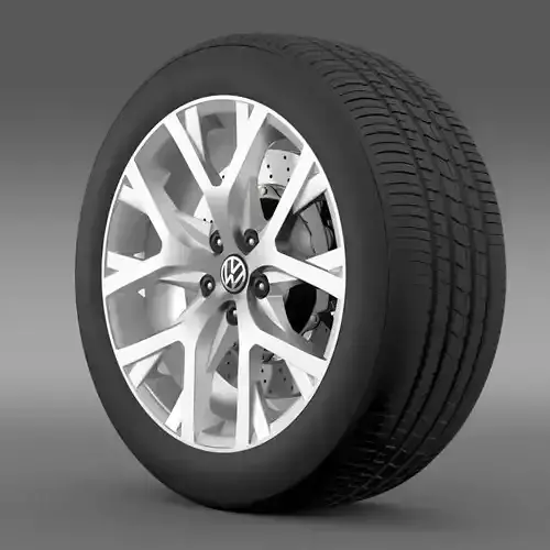 Volkswagen CrossPolo 2014 wheel