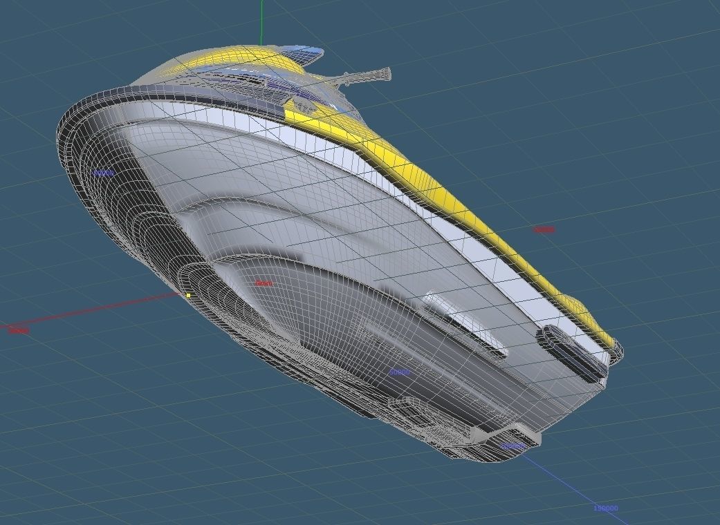 Personal Watercraft 2Seater JetSki 3D model_7