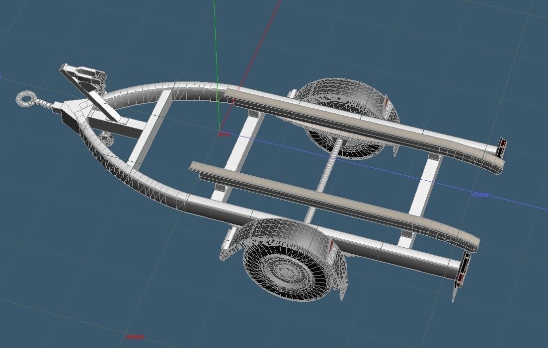 Personal Watercraft 2Seater JetSki 3D model_9