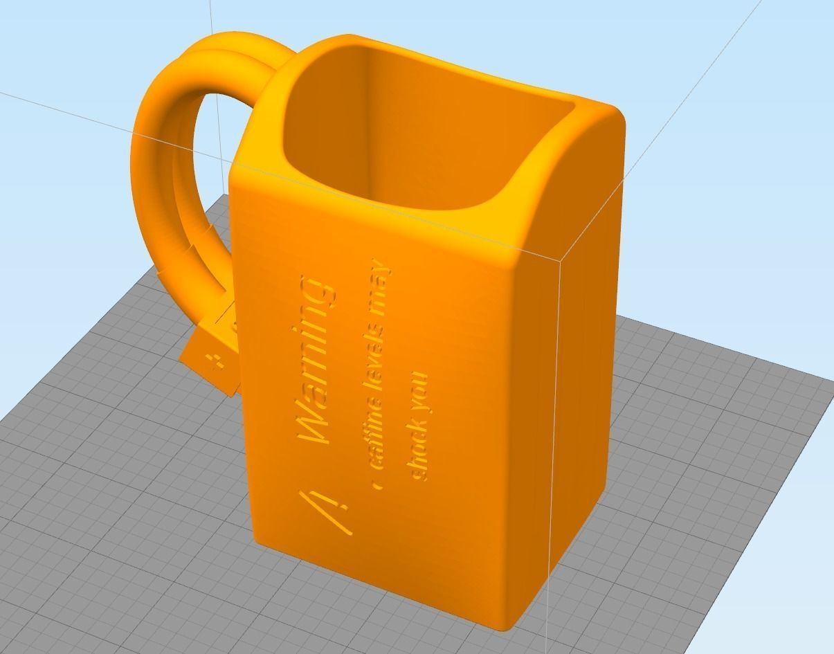 Lipo Battery Coffee Cup 3D print model