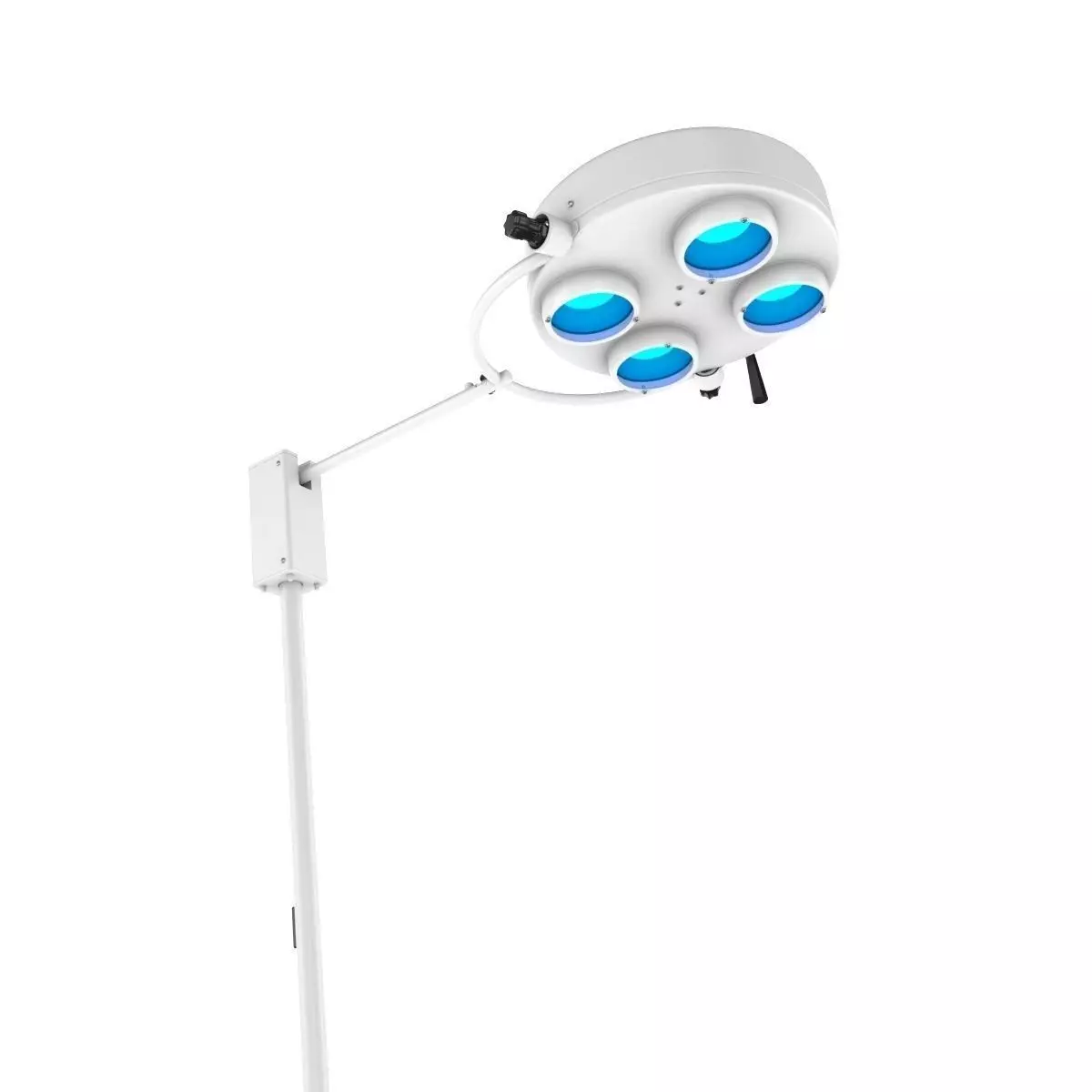 Cold Light Operating Lamp 3D model_0