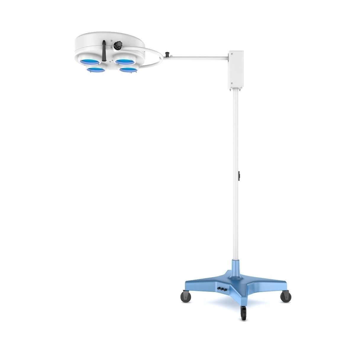 Cold Light Operating Lamp 3D model_3