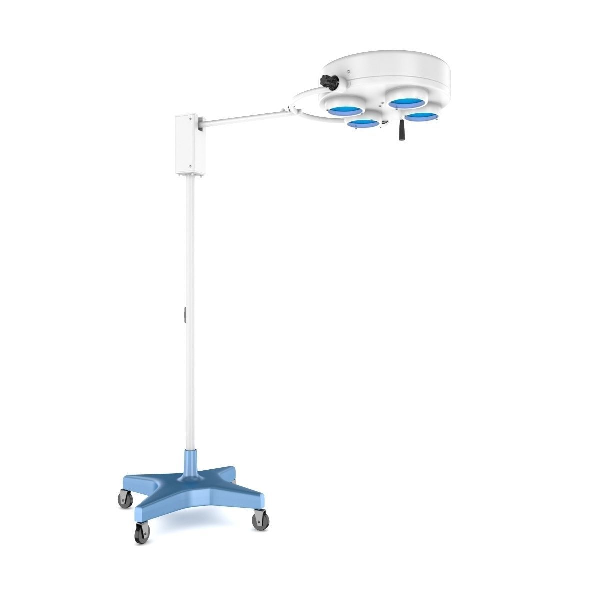 Cold Light Operating Lamp 3D model_4