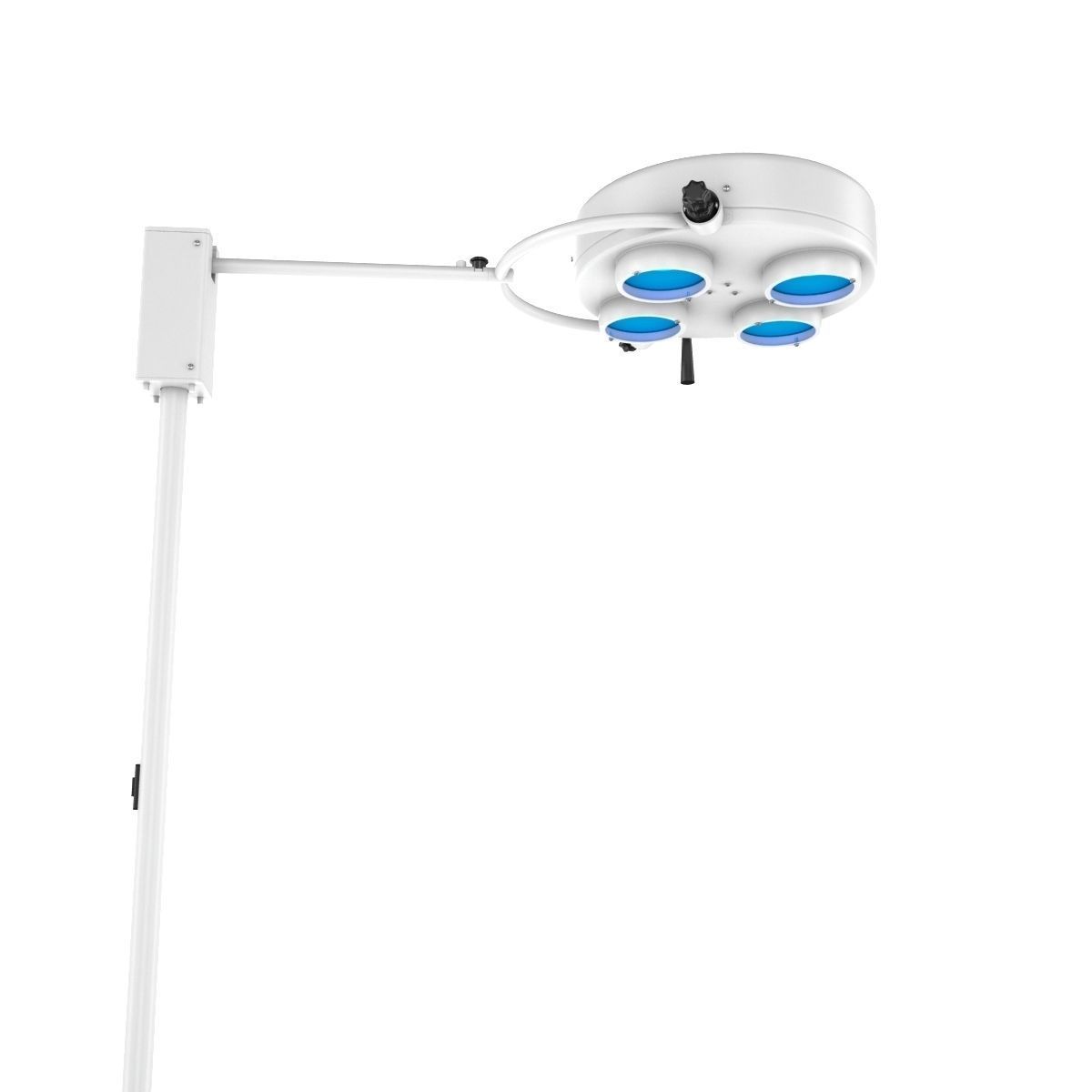 Cold Light Operating Lamp 3D model_5