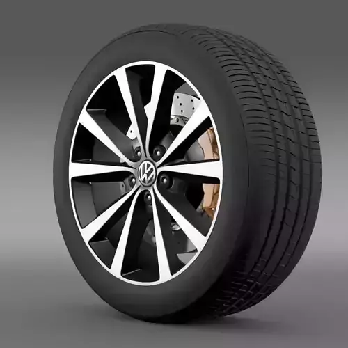 Volkswagen Polo wheel 2014