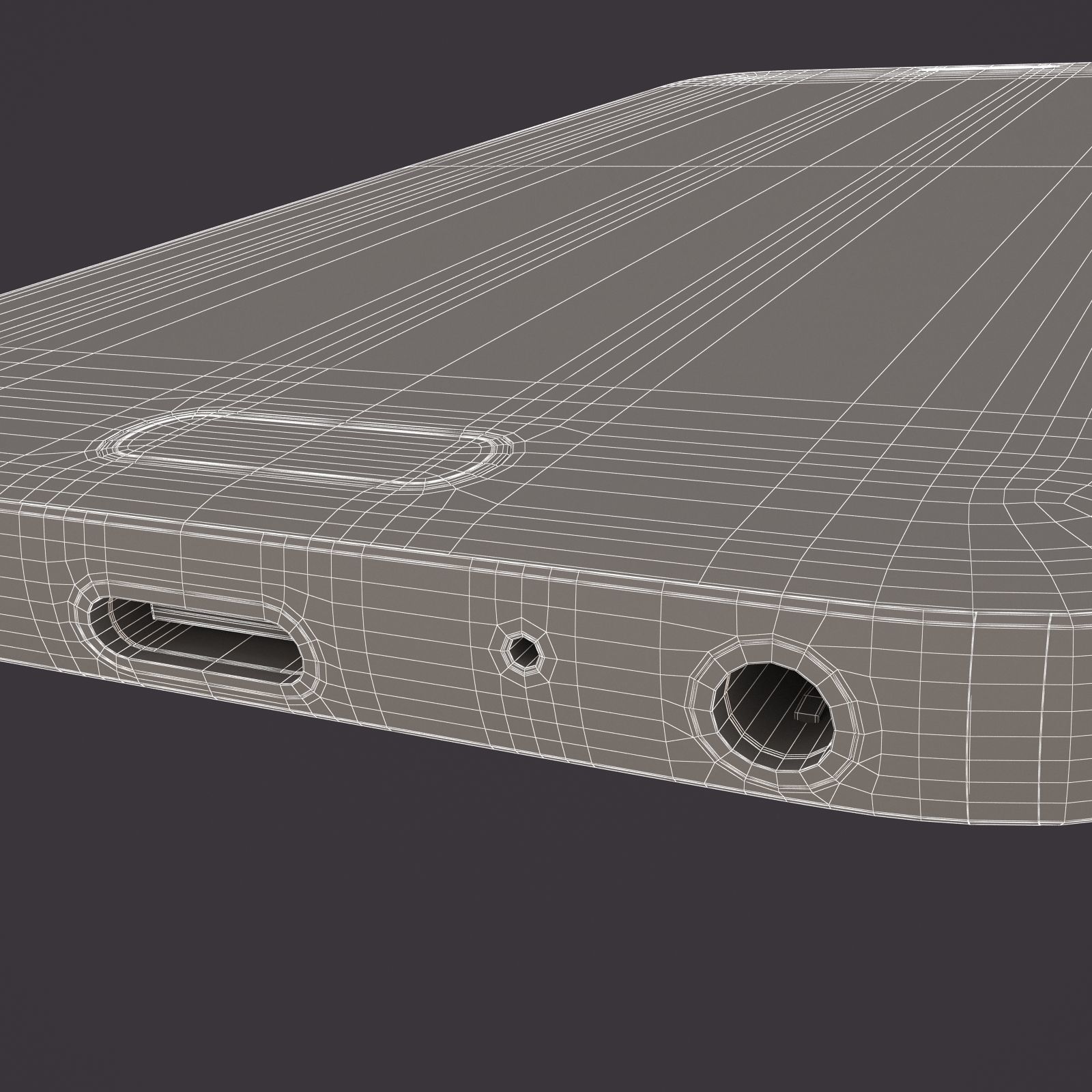 Samsung Galaxy A5 2017 Black 3D model_26