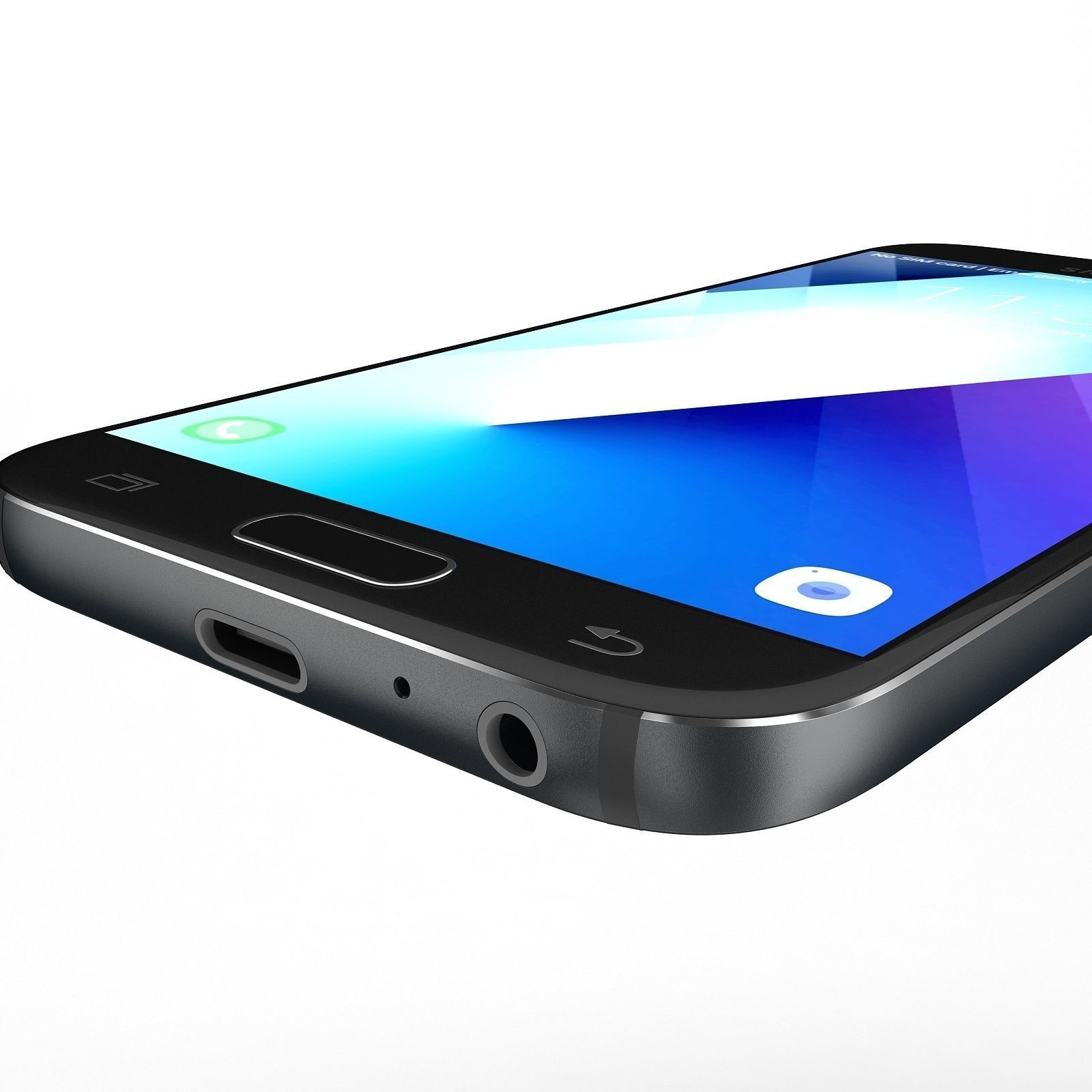 Samsung Galaxy A5 2017 Black 3D model_15