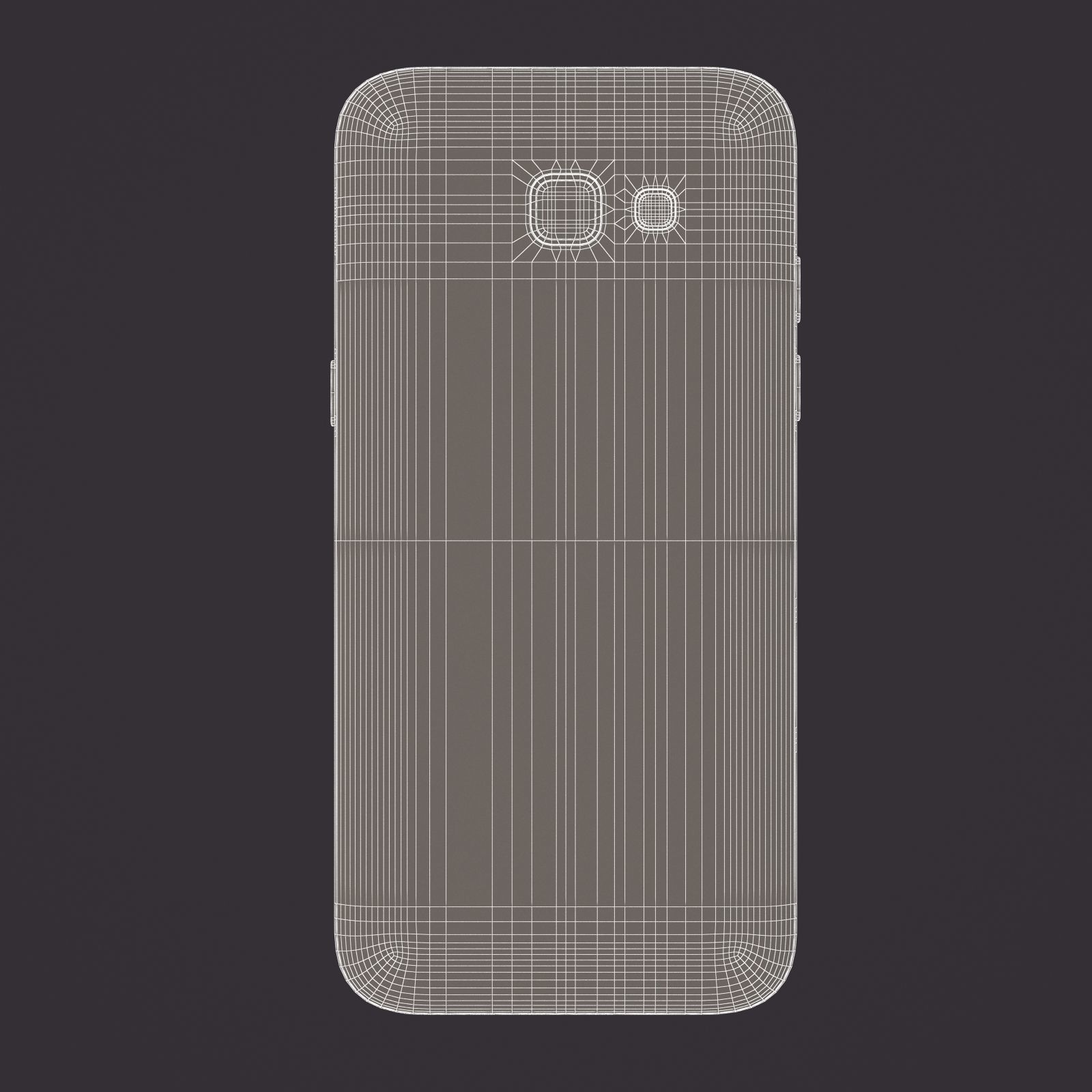 Samsung Galaxy A5 2017 Black 3D model_21