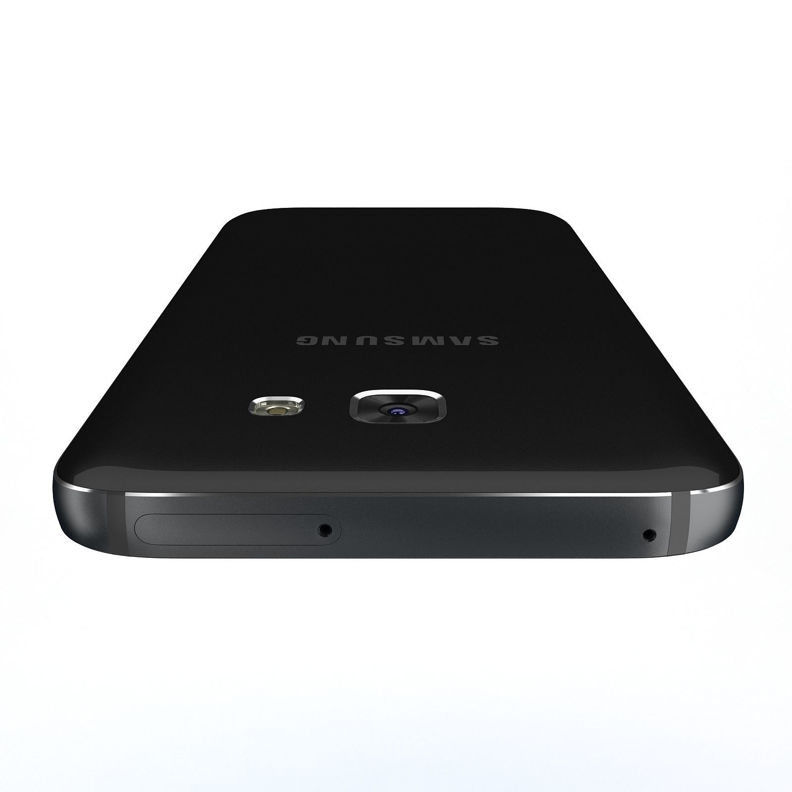 Samsung Galaxy A5 2017 Black 3D model_14