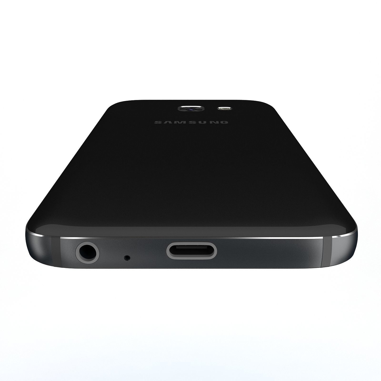 Samsung Galaxy A5 2017 Black 3D model_10