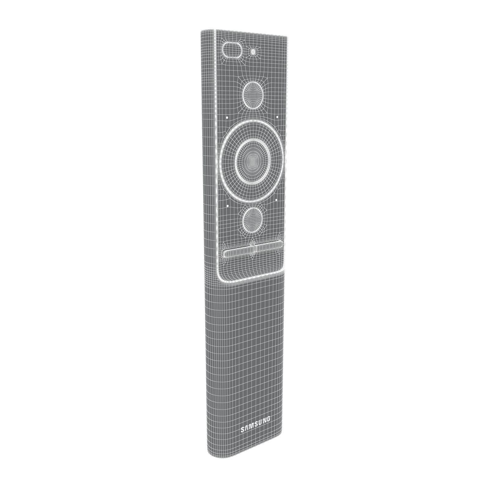 Samsung QLED TV Remote 2017 3D model_8