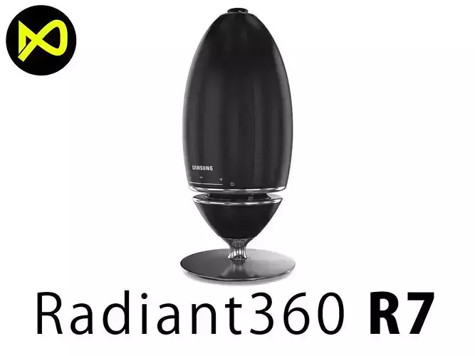 Samsung Radiant R7 360 Speaker Wireless 3D model