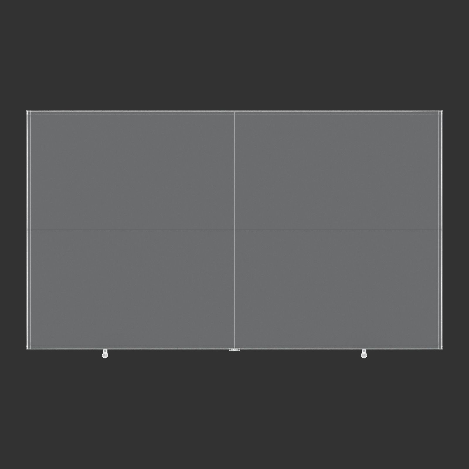 Samsung Q9F 75 Inch  QLED 4K TV 3D model_11