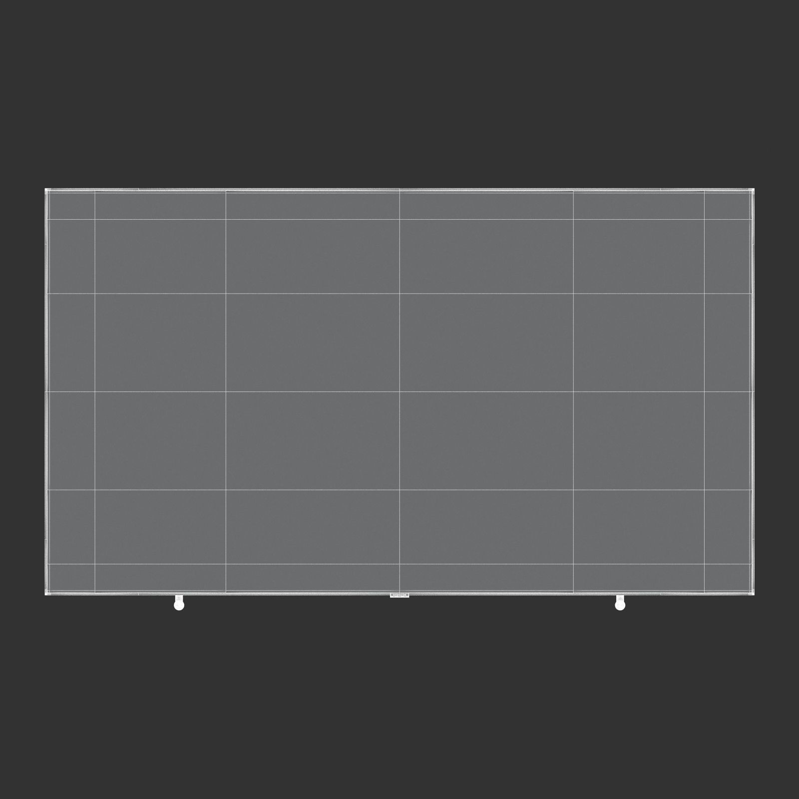 Samsung Q9F 75 Inch  QLED 4K TV 3D model_12