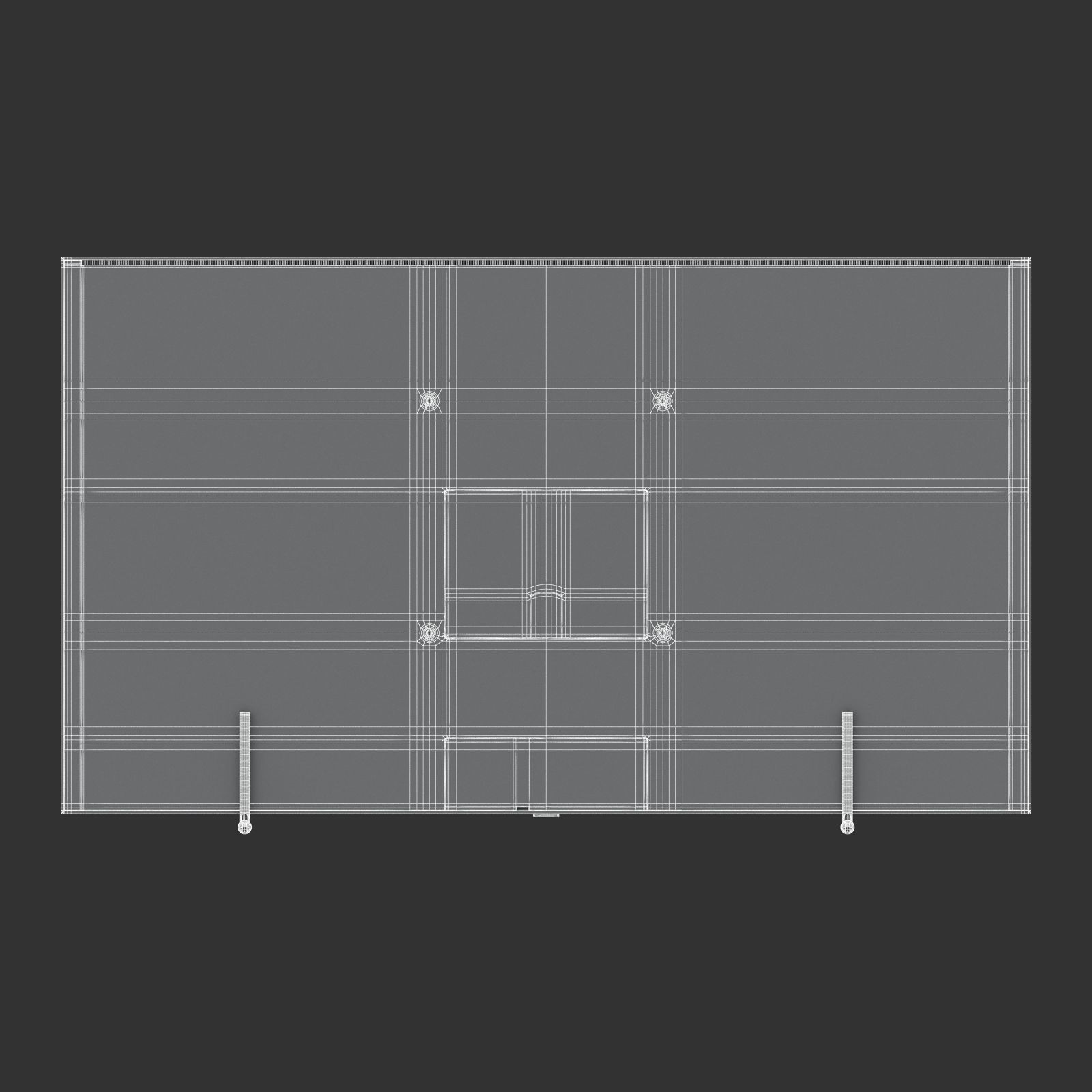 Samsung Q9F 75 Inch  QLED 4K TV 3D model_13