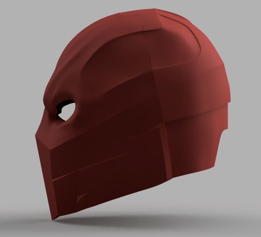 Deathstroke and Red Hood Helmets 3D model 3D printable | CGTrader