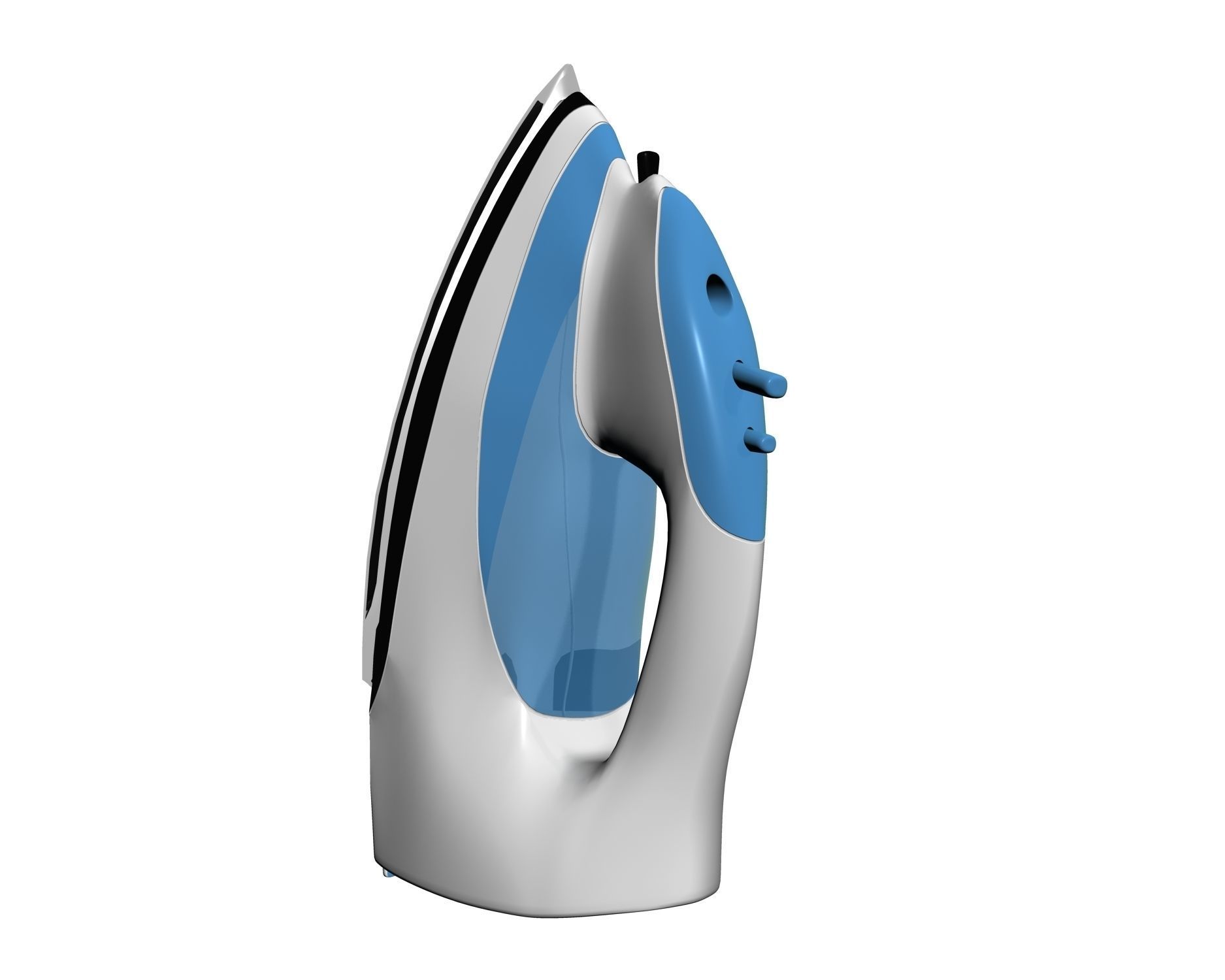 Basic Iron  Free 3D model_3