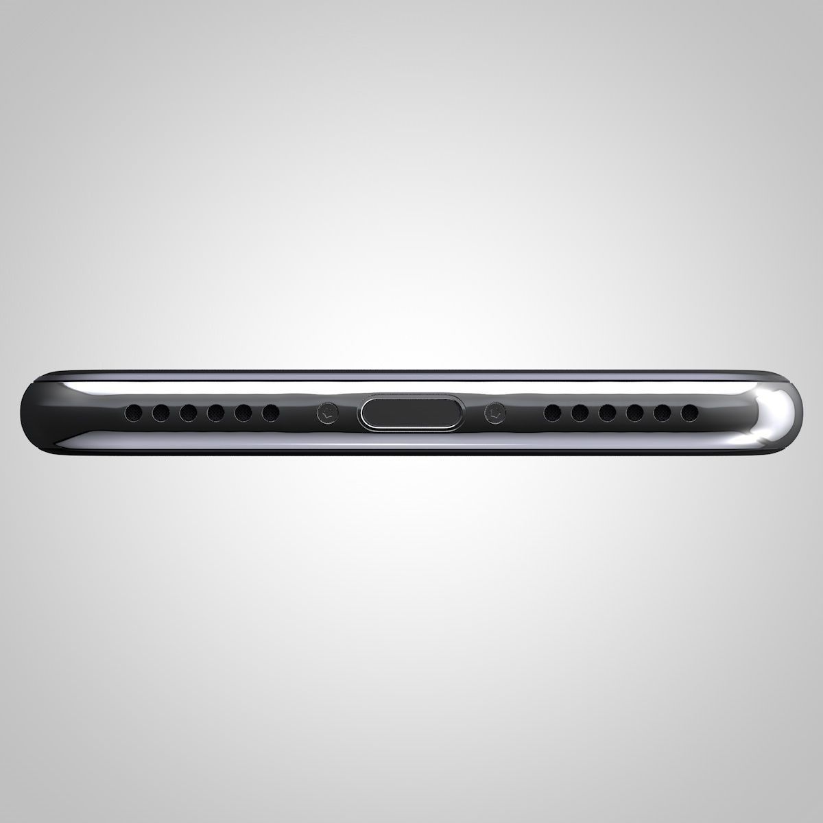 Apple iPhone X 2017 3D model_8