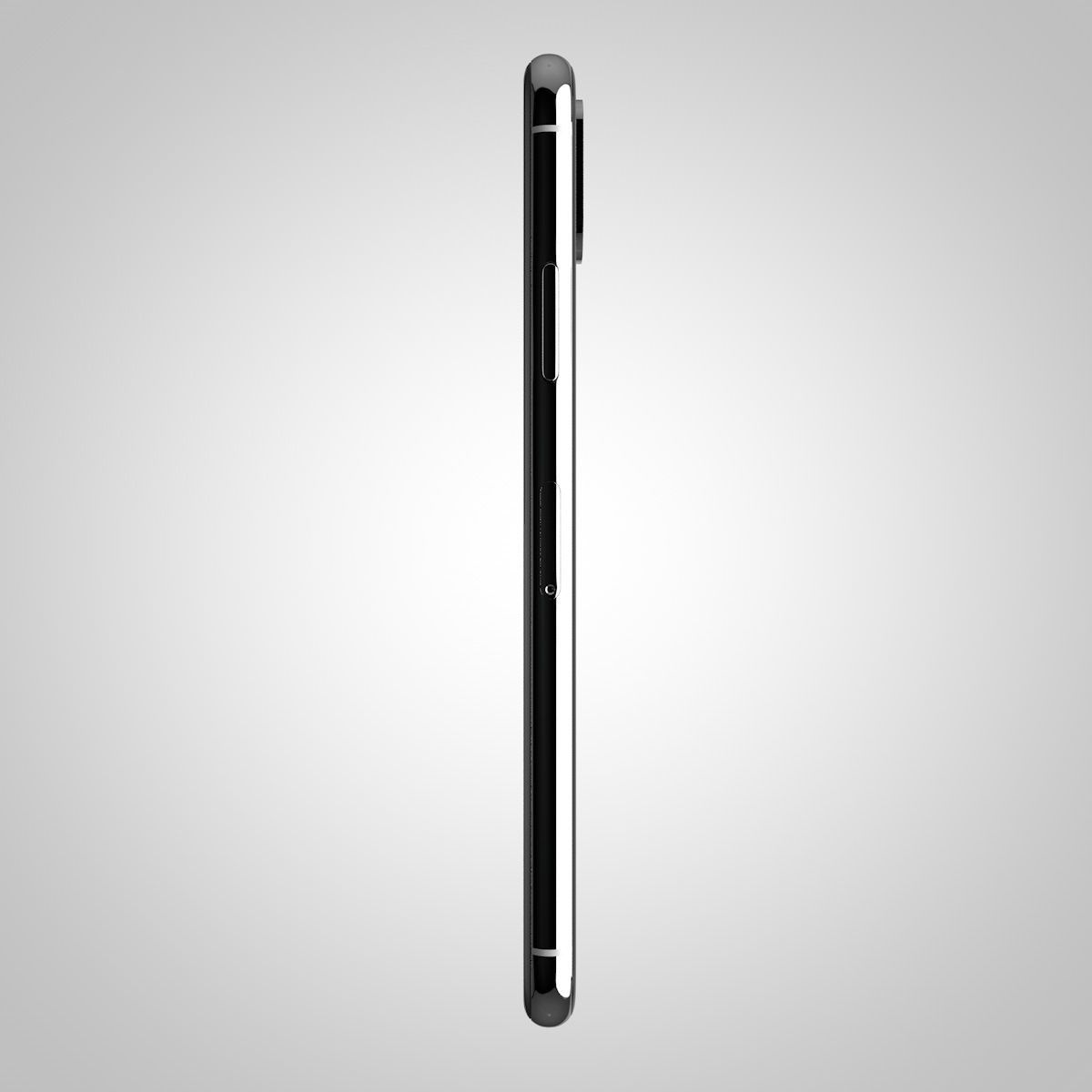 Apple iPhone X 2017 3D model_6