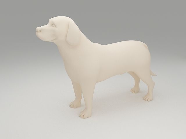 Labrador Retriever 3D print model_1
