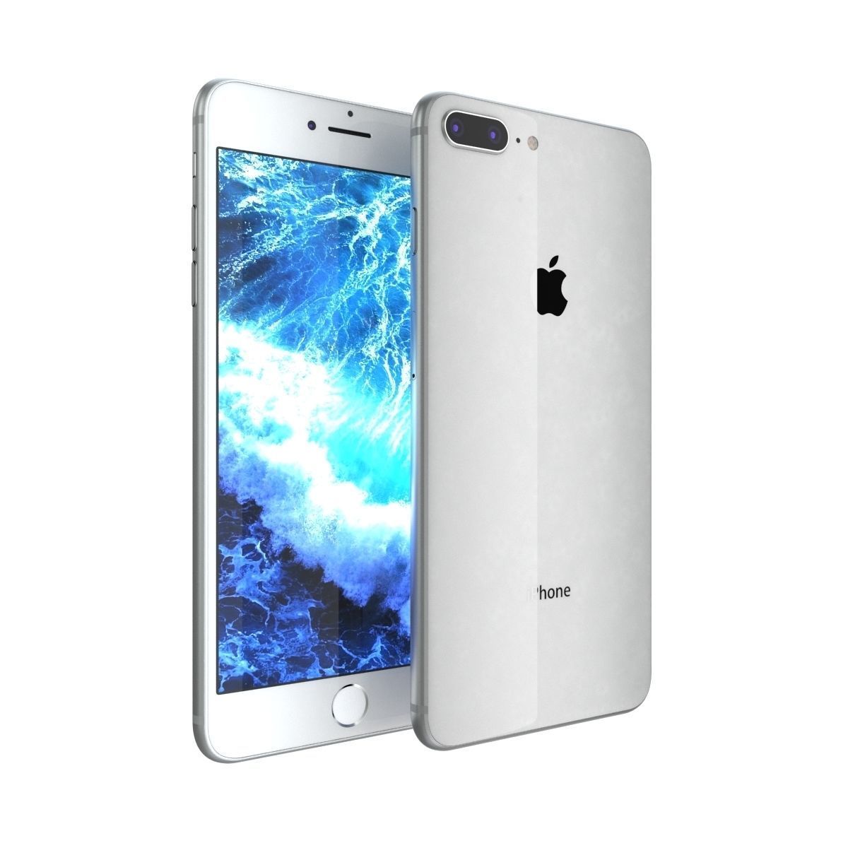 Apple iPhone X And iPhone 8 And iPhone 8 Plus All Colors 3D model_134