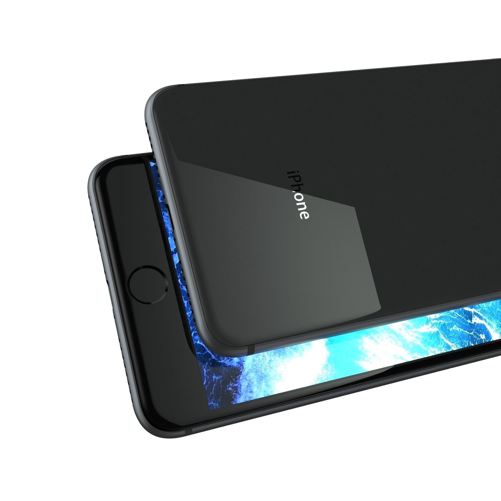 Apple iPhone X And iPhone 8 And iPhone 8 Plus All Colors 3D model_153