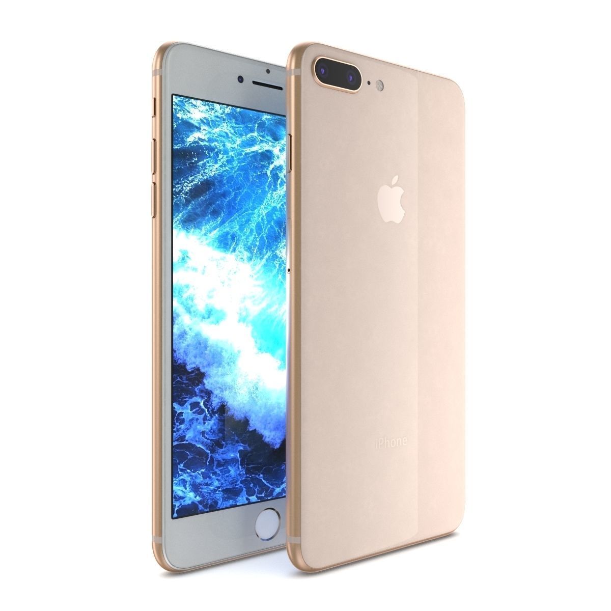 Apple iPhone X And iPhone 8 And iPhone 8 Plus All Colors 3D model_121