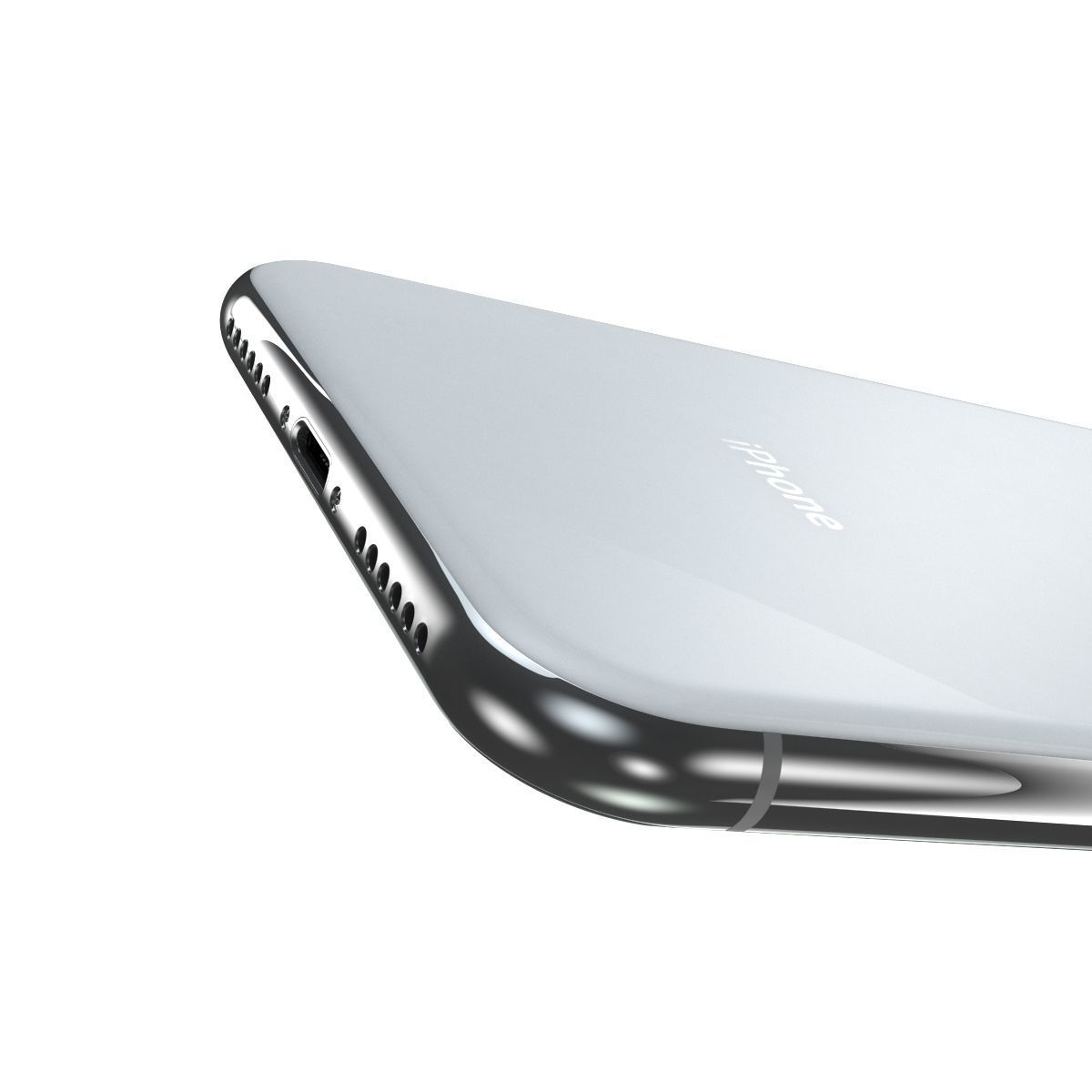 Apple iPhone X And iPhone 8 And iPhone 8 Plus All Colors 3D model_16