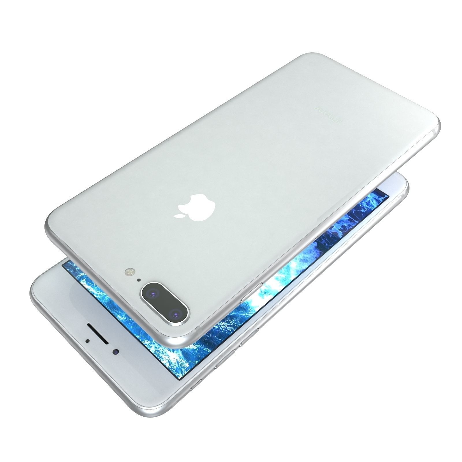 Apple iPhone X And iPhone 8 And iPhone 8 Plus All Colors 3D model_138