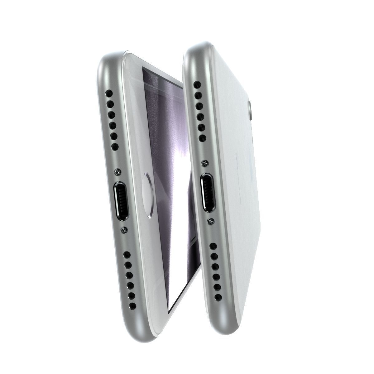 Apple iPhone X And iPhone 8 And iPhone 8 Plus All Colors 3D model_72