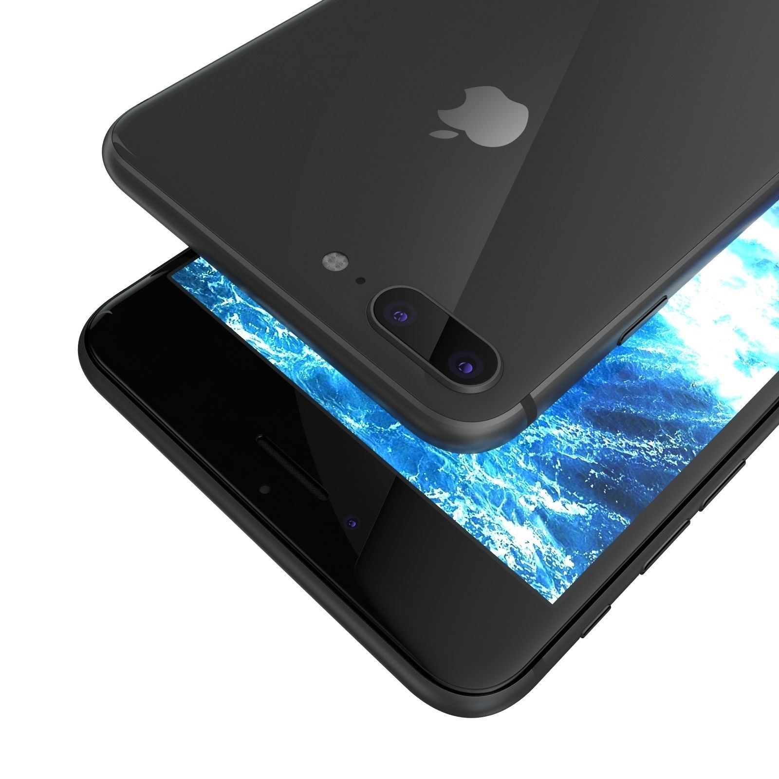 Apple iPhone X And iPhone 8 And iPhone 8 Plus All Colors 3D model_169