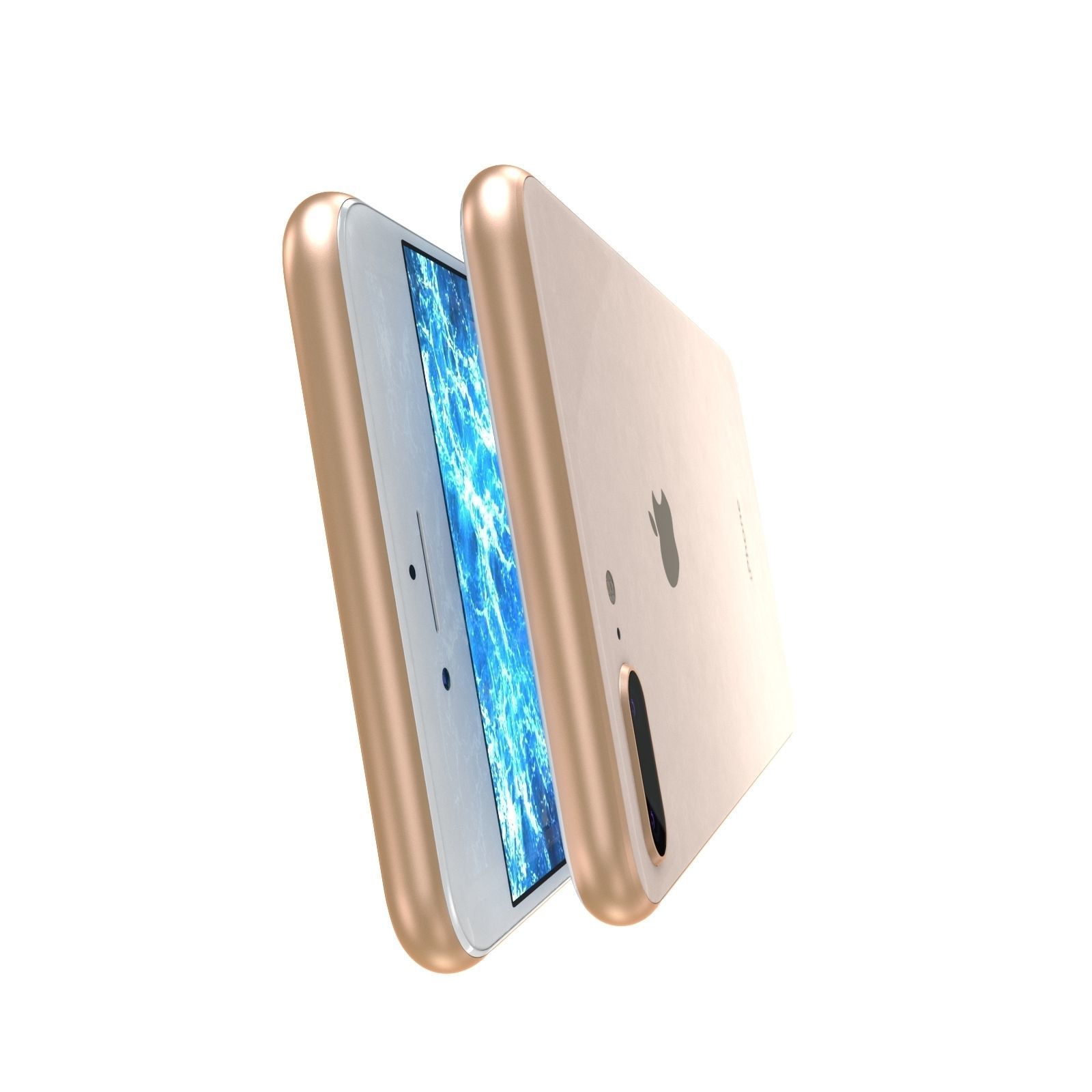 Apple iPhone X And iPhone 8 And iPhone 8 Plus All Colors 3D model_127