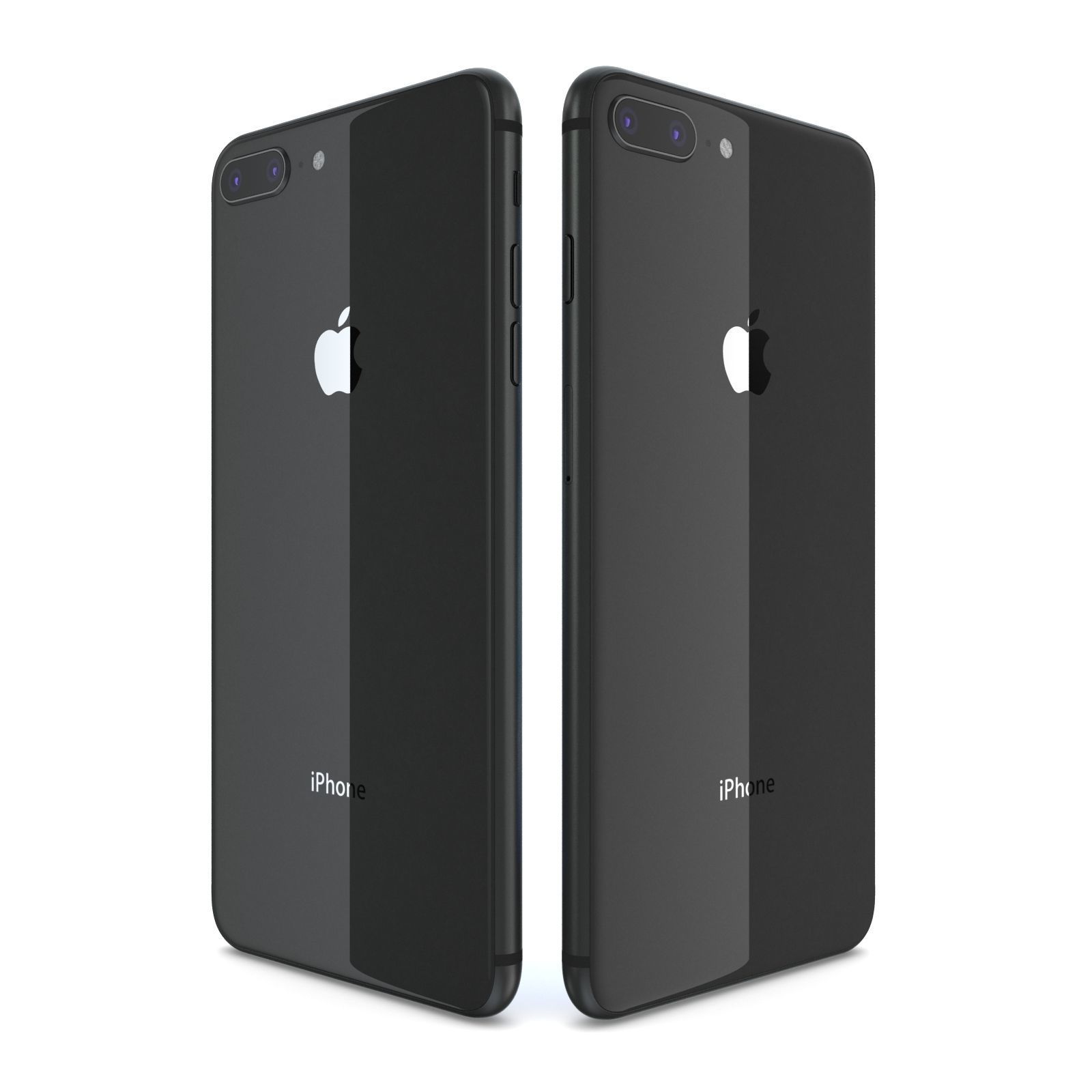 Apple iPhone X And iPhone 8 And iPhone 8 Plus All Colors 3D model_150