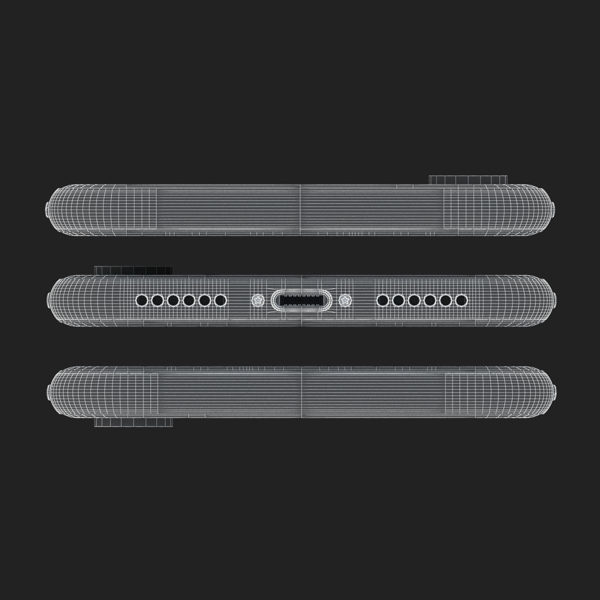 Apple iPhone X iPhone 10 All Colors 3D model_50