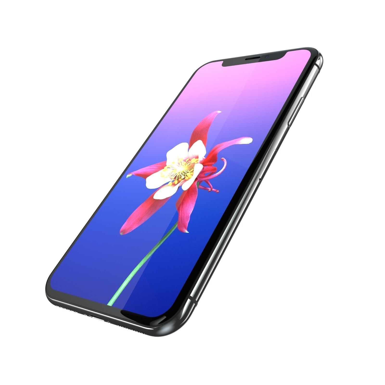 Apple iPhone X iPhone 10 All Colors 3D model_22