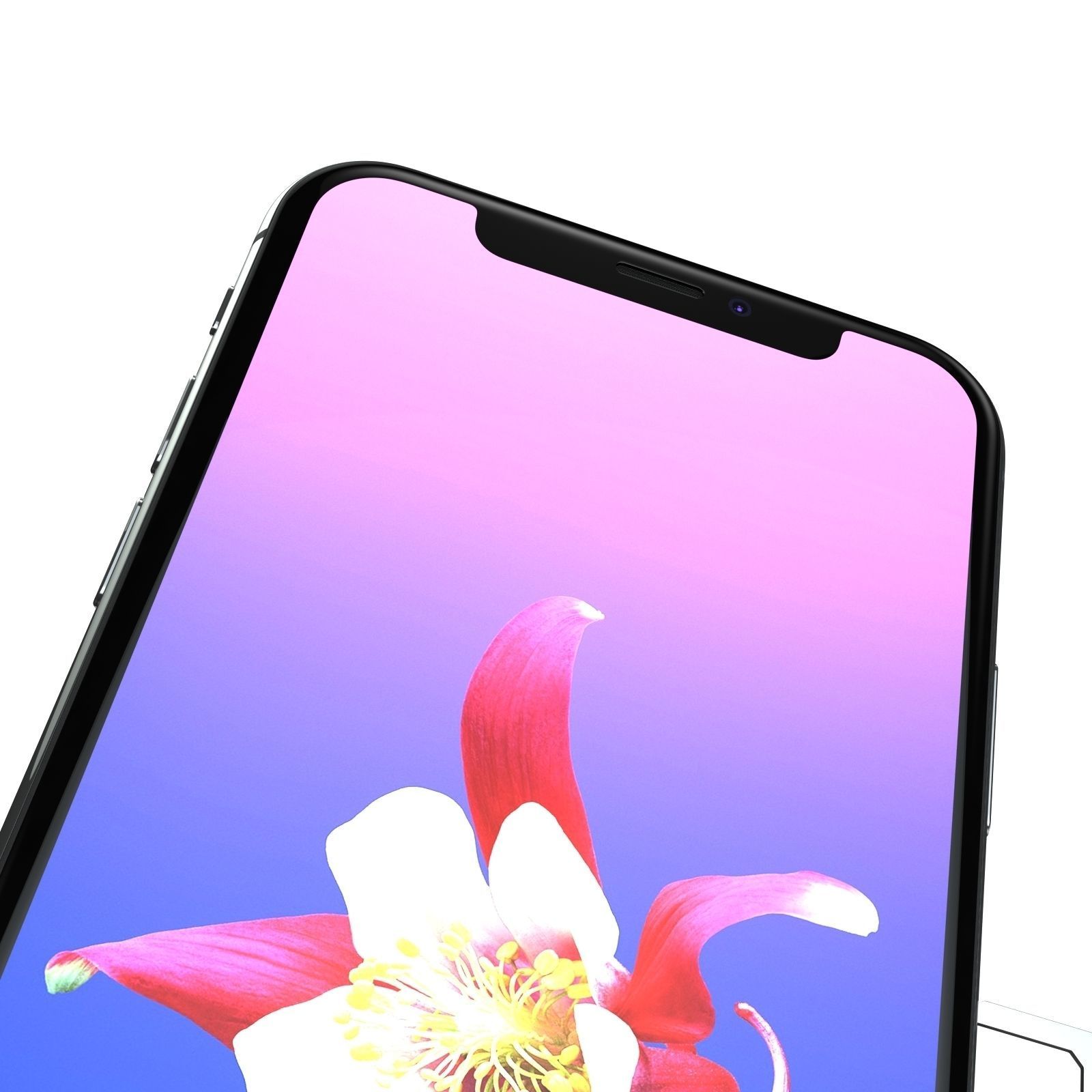 Apple iPhone X iPhone 10 All Colors 3D model_31