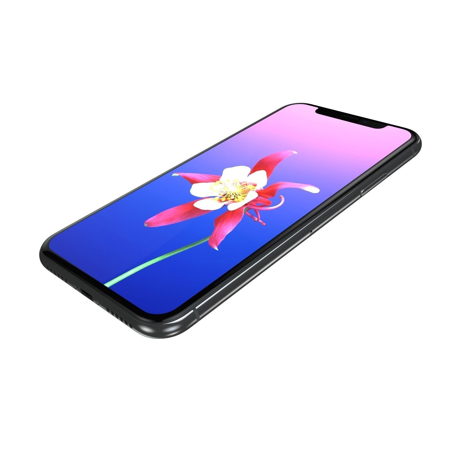 Apple iPhone X iPhone 10 All Colors 3D model_32