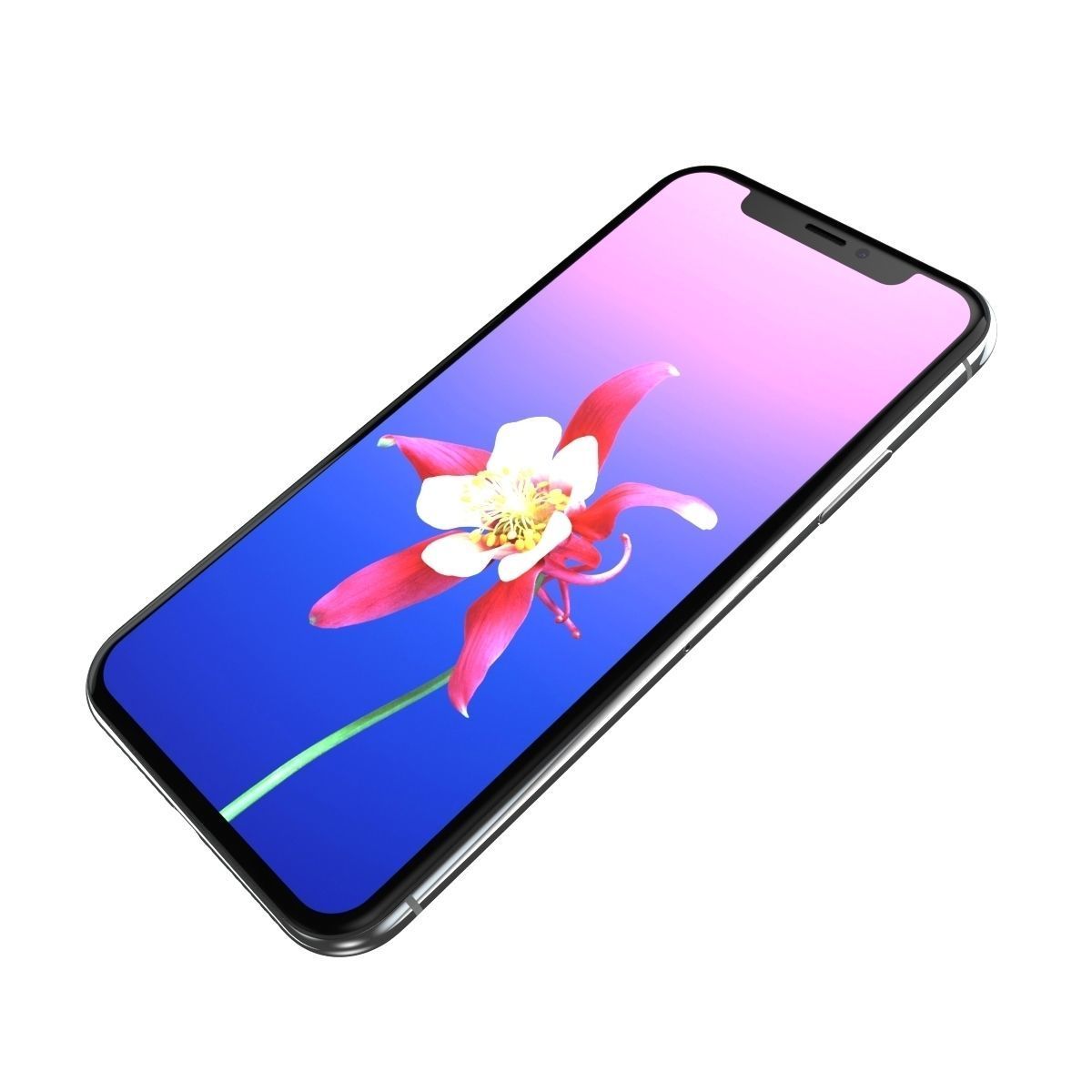 Apple iPhone X iPhone 10 All Colors 3D model_17
