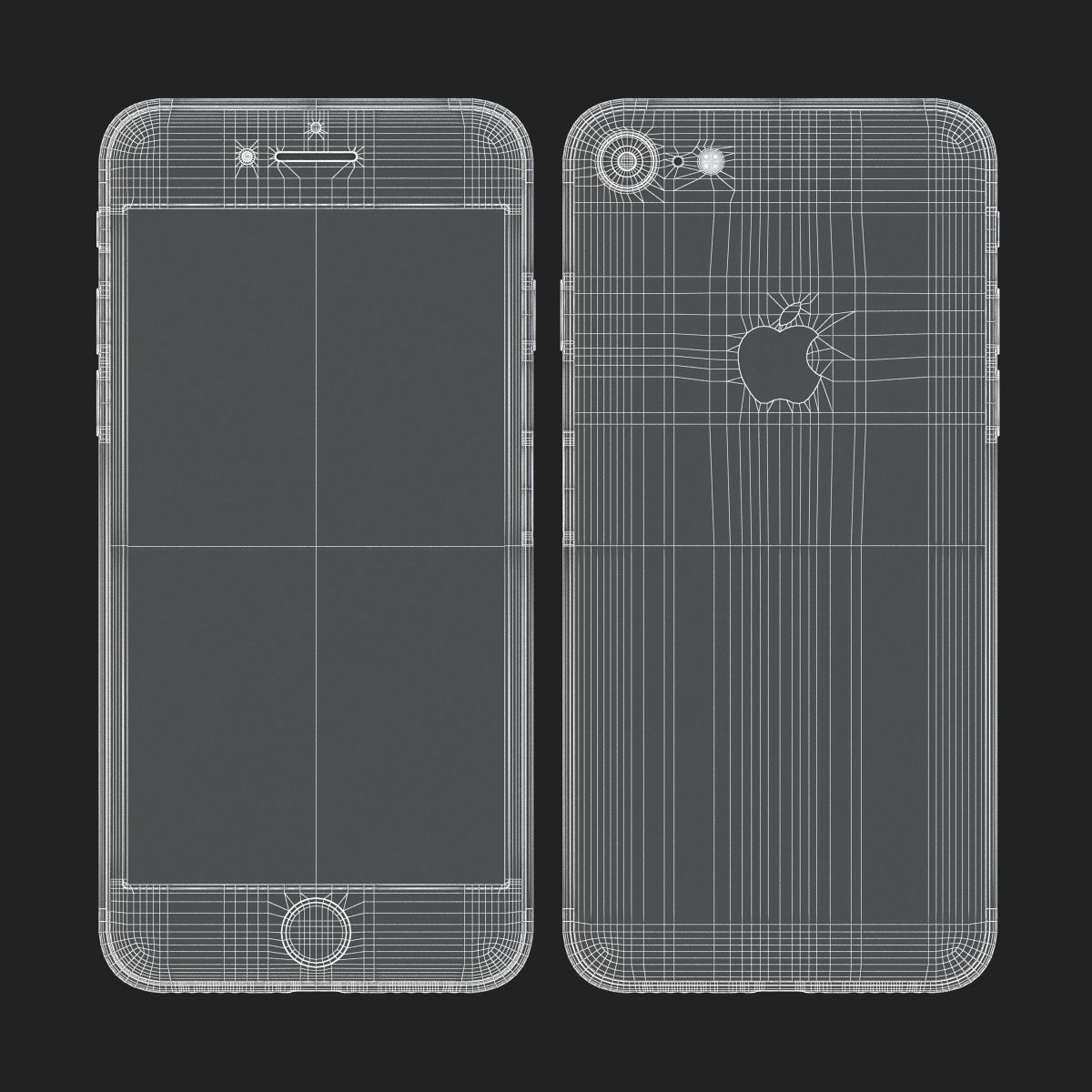 Apple iPhone 8 All Colors 3D model_52